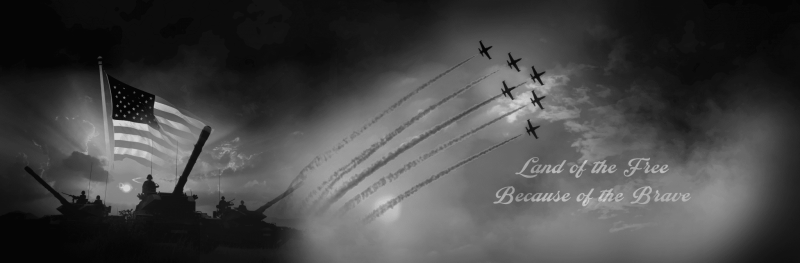 Land of the Free - Black/White